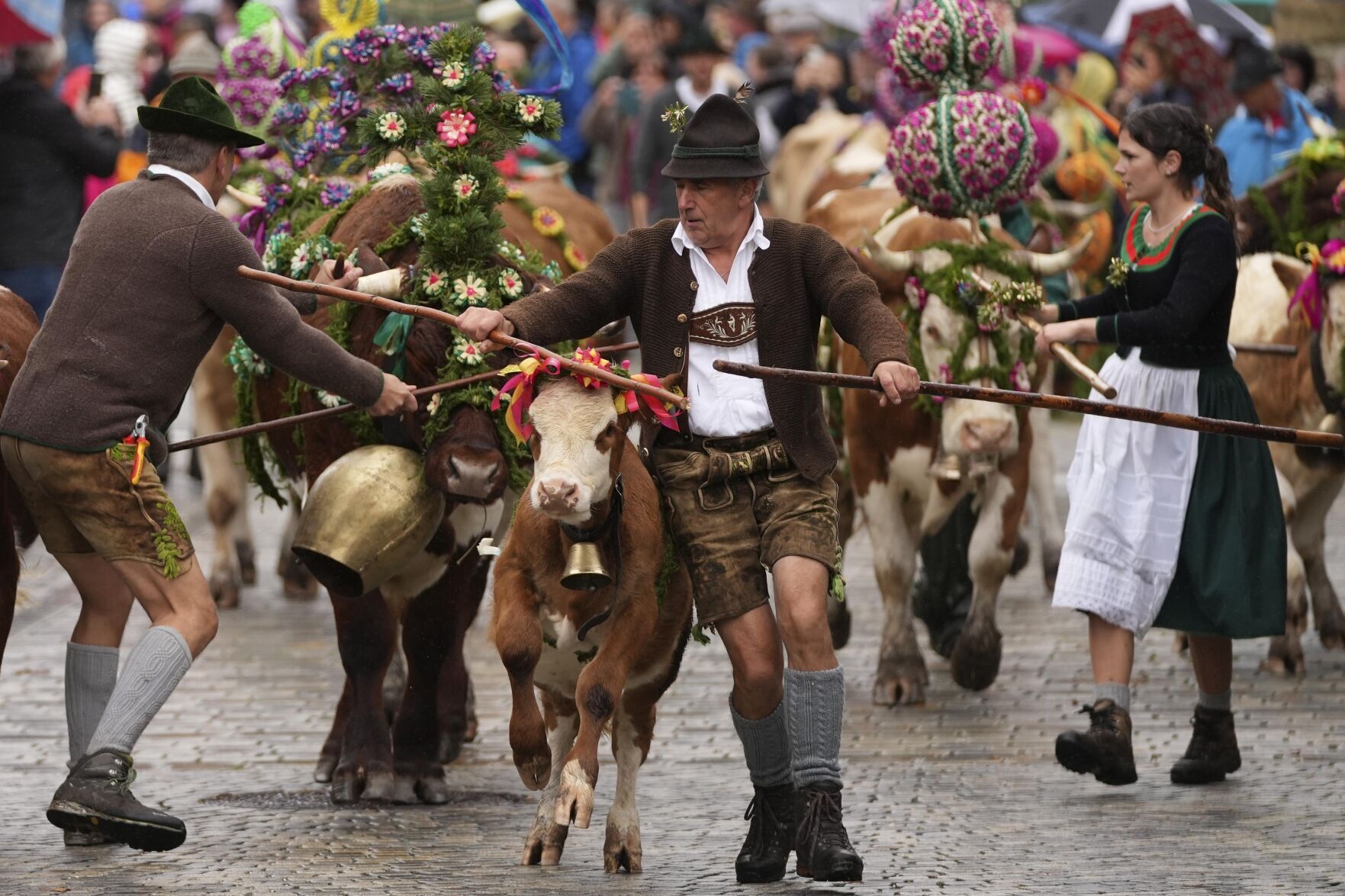 APTOPIX Germany Herdsmen